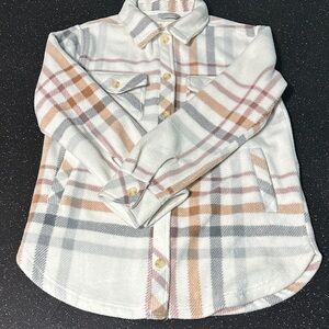 Altar’d State fleece button up-small